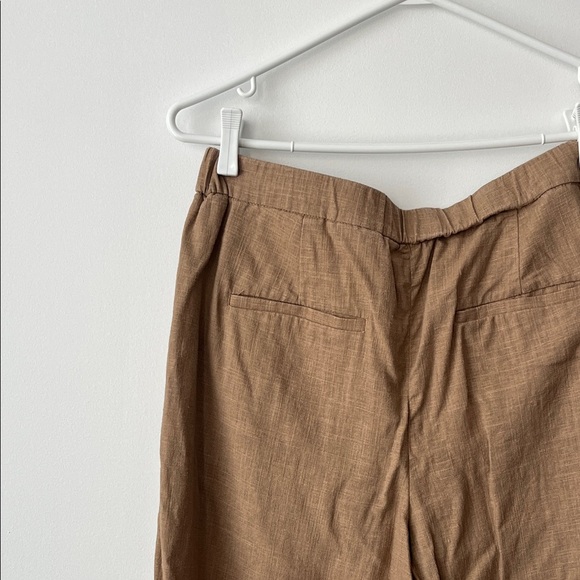 RW&CO Linen Mid-Rise Wide-Leg Pants - Picture 5 of 5